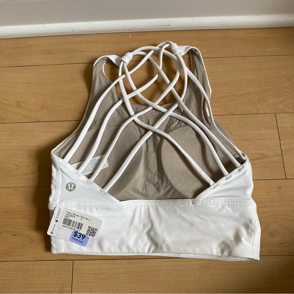 Lululemon Free To Be Bra Wild High Neck Long Line m, A/B Cup Lulu Sports Bra - Picture 4 of 5